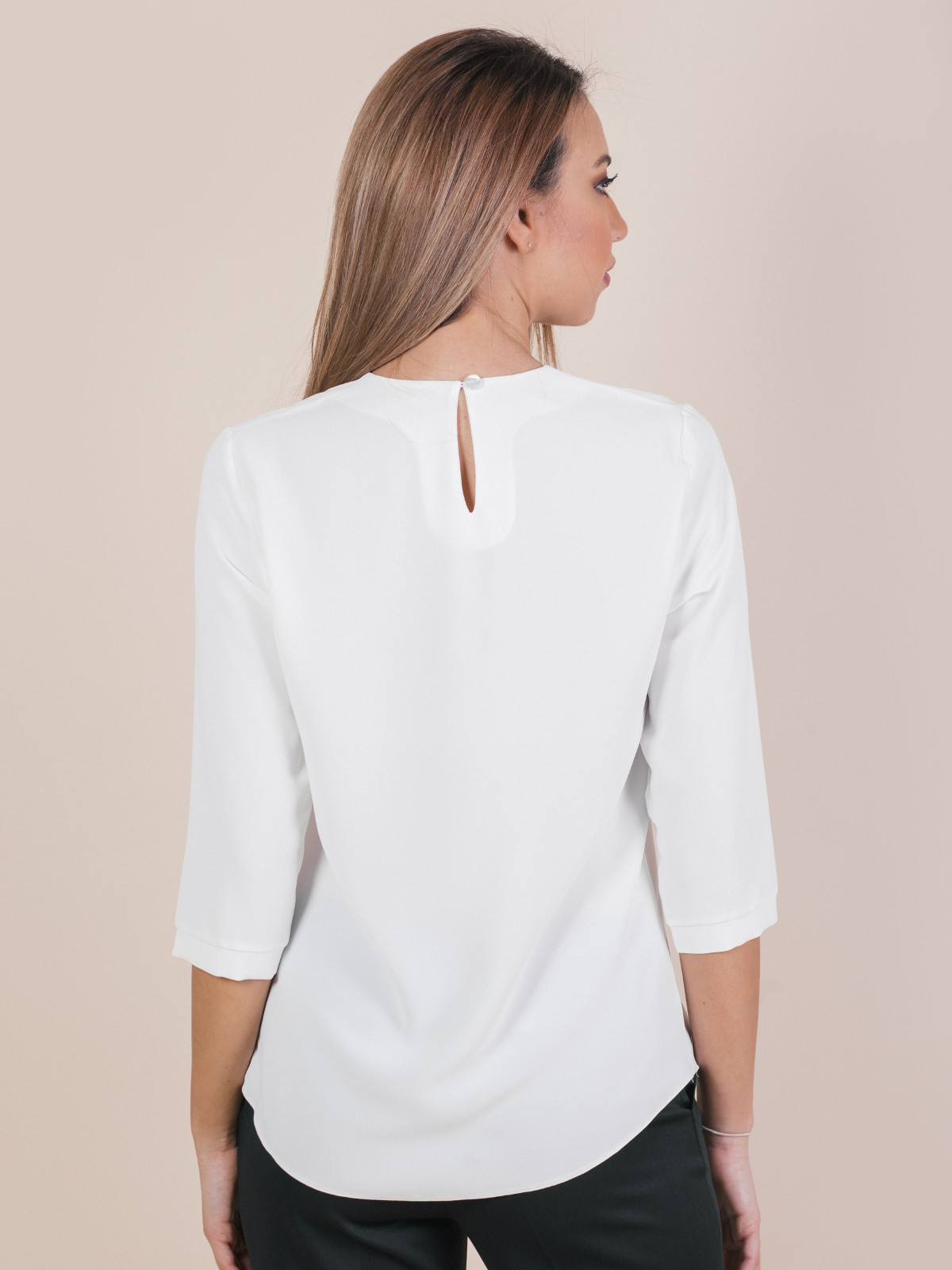 Риза Ивон бяла макси | Вили Стил Риза Ивон бяла макси