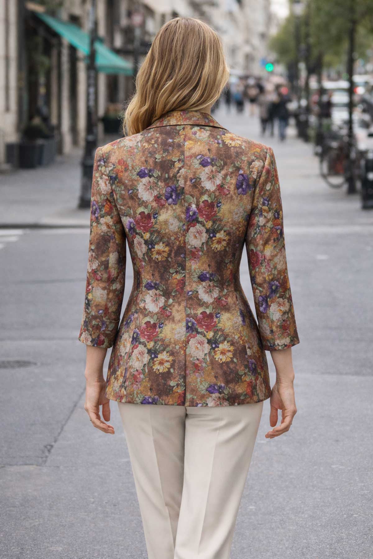 Флорално сако „Есенна градина“