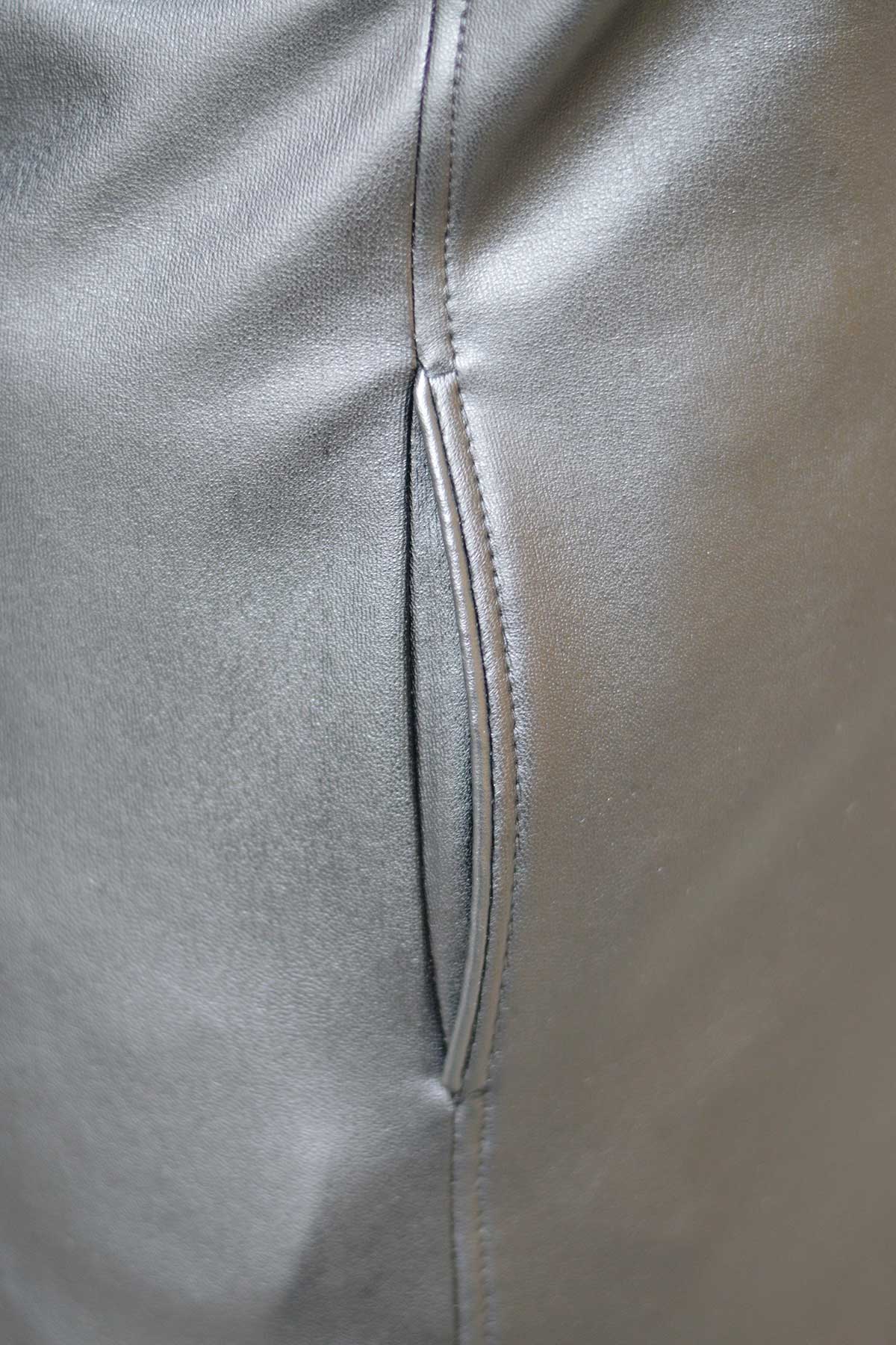 Яке от еко кожа в черно | Вили Стил Яке от еко кожа в черно