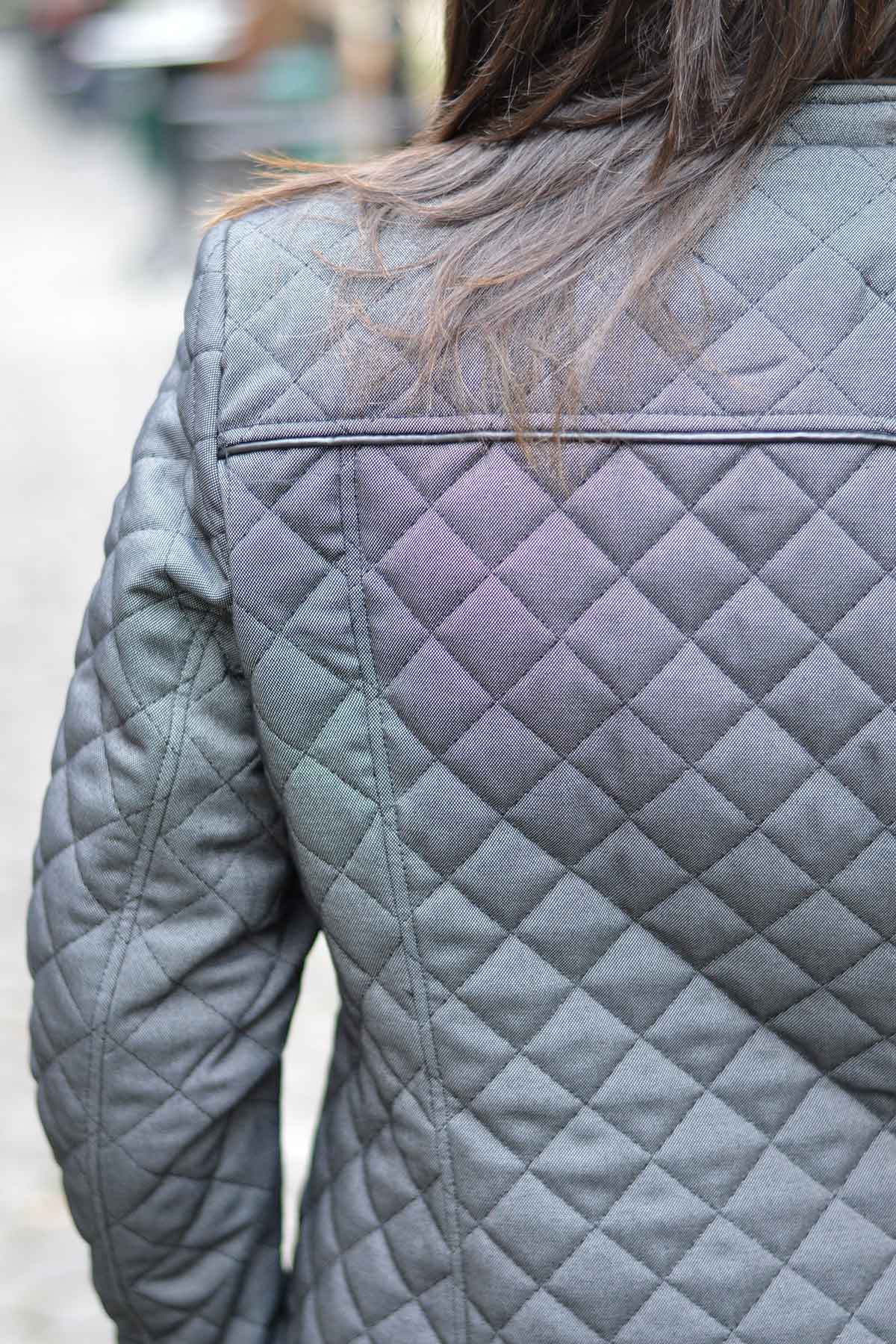 Ватирано яке в графитено сиво | Вили Стил Ватирано яке в графитено сиво